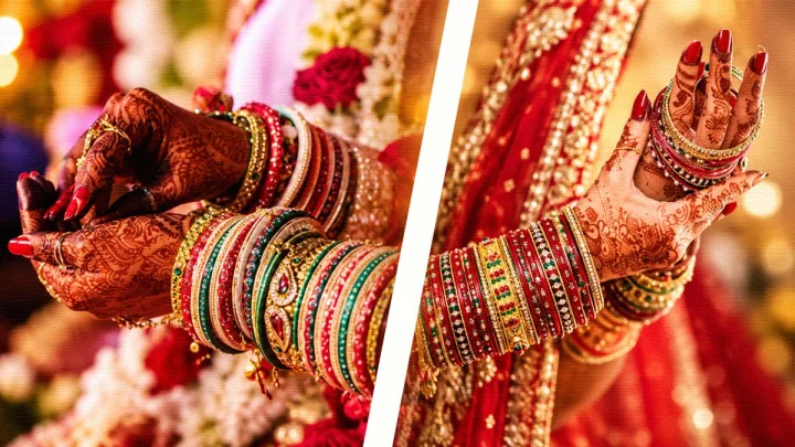 Karwa Chauth Solah Shringar: કરવા ચોથ પર રાશિ મુજબ પહેરો શુભ રંગની બંગડીઓ, મજબૂત થશે શુક્ર અને વધશે પ્રેમ