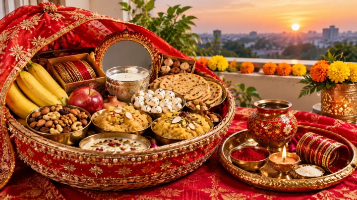 કરવા ચોથ પર સૂર્યોદય પહેલા સરગી ખાવાની પરંપરા