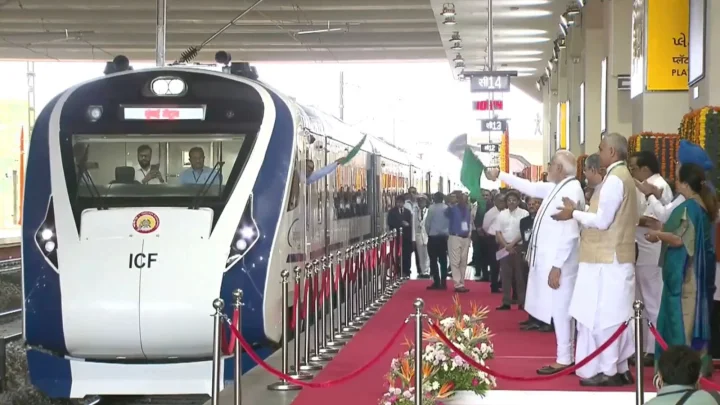 Vande Bharat train Inauguration