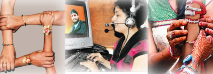 डिजिटल हो गया रक्षाबंधन का पावन त्योहार