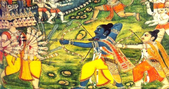 Ravana and Lakshmana