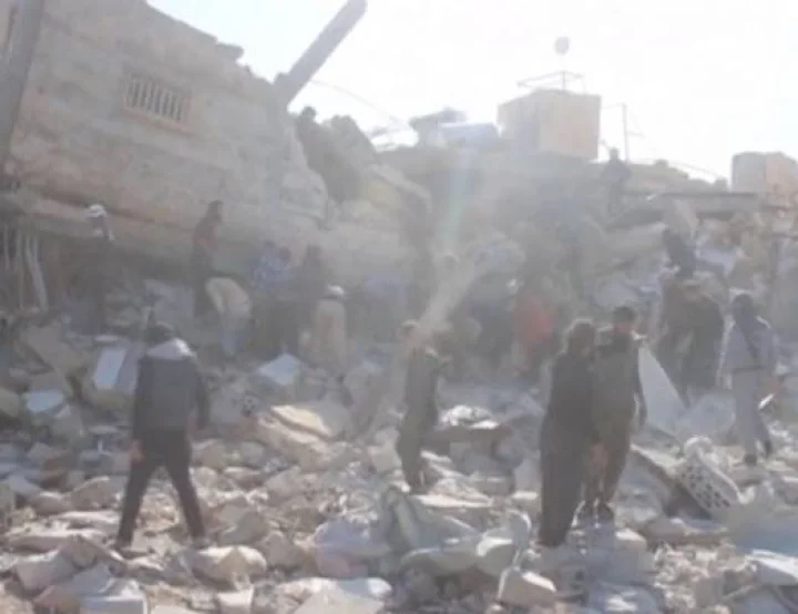 Bombardment on Syria