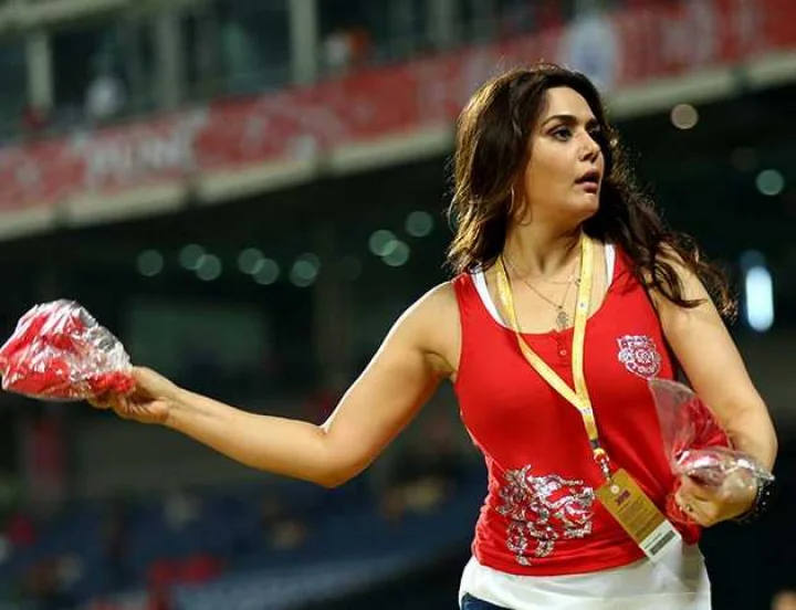 Preeti Zinta Coach Sanjay Bangar