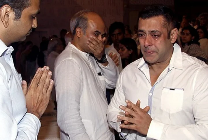 why salman khan cried
