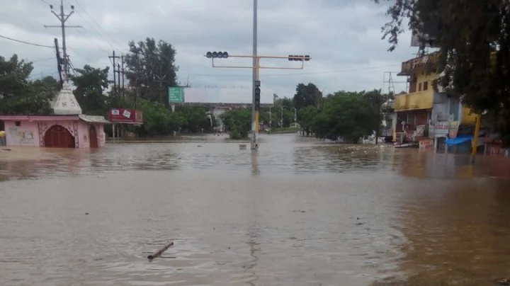 heavy rain in Madhya Pradesh