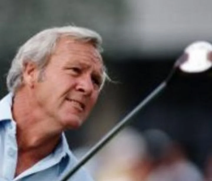Golfer Arnold Palmer