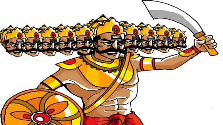 A simple way of making Ravan at home