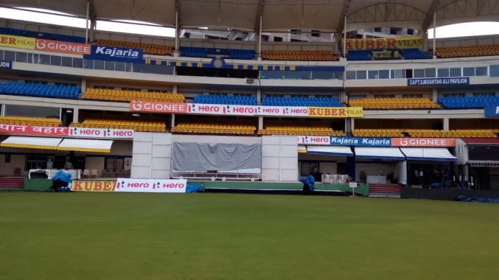 Holkar Stadium in Indore