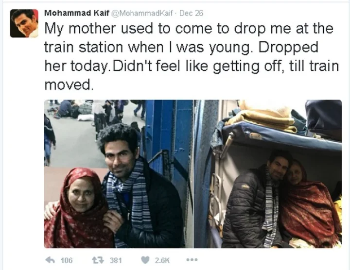 मां की तस्वीर पर कमेंट्स से नाराज मोहम्मद कैफ, गुस्से में यह बोल गए