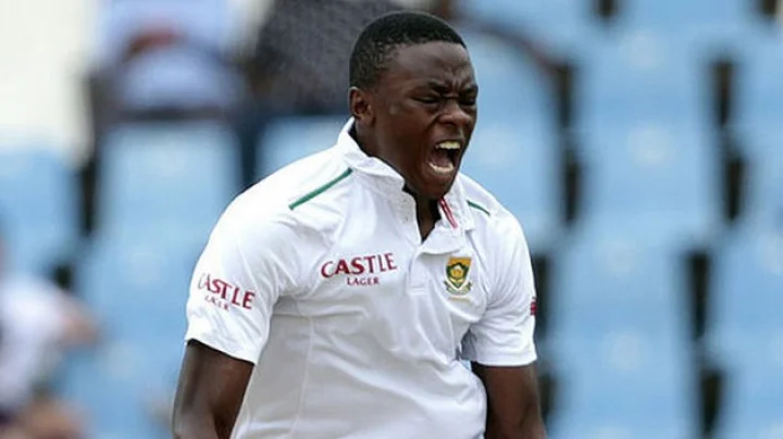 Fast bowler Kagiso Rabada
