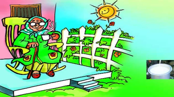 poem on milk in hindi