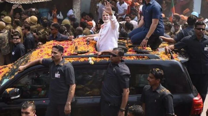 narendra modi roadshow