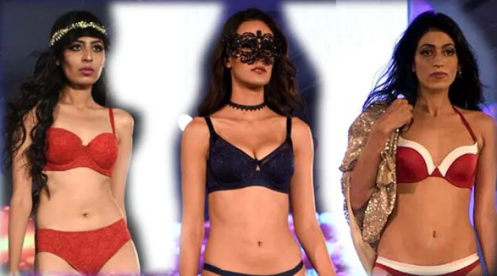 इंडिया इंटिमेट फैशन वीक में मॉडल्स का हॉट अंदाज