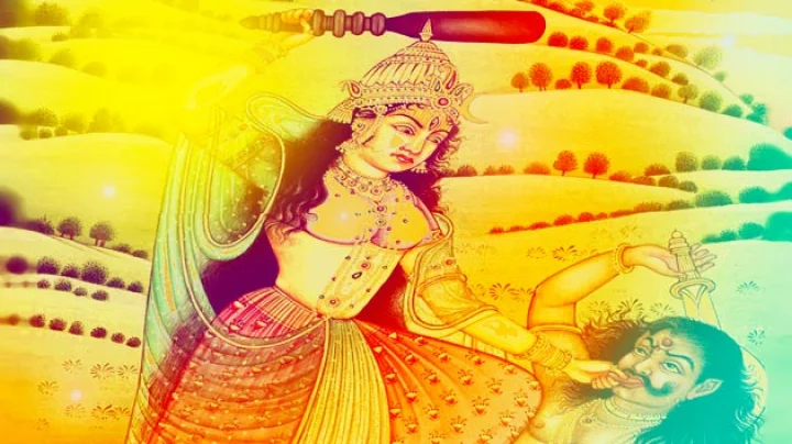 बगलामुखी देवी का दिव्य स्वरुप