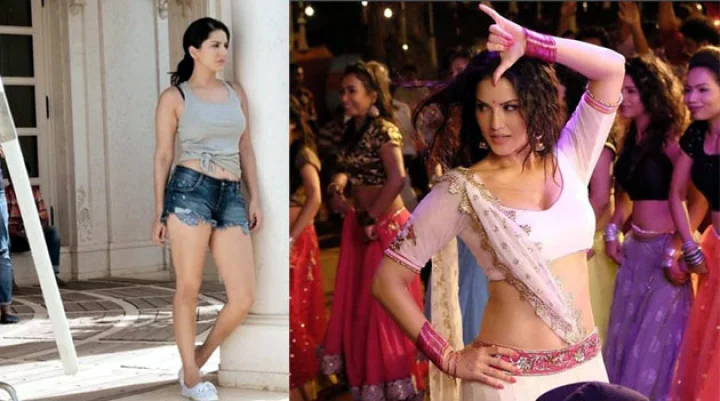 आग से खेलतीं सनी लियोन... देखिए फोटो सीधे सेट से