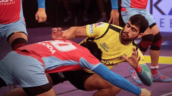 सितारा  प्रो-कबड्डी के खिलाड़ियों का इंदौर में जमघट