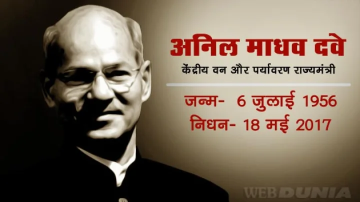 Anil madhav dave Passes away