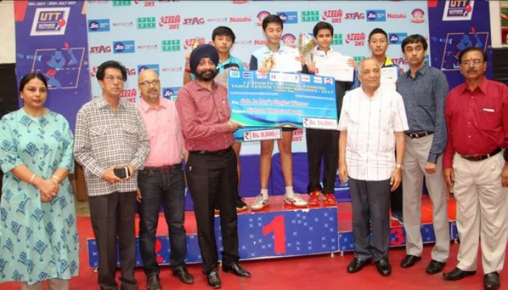 राष्ट्रीय रैंकिंग टूर्नामेंट में पायस और दीया को खिताब