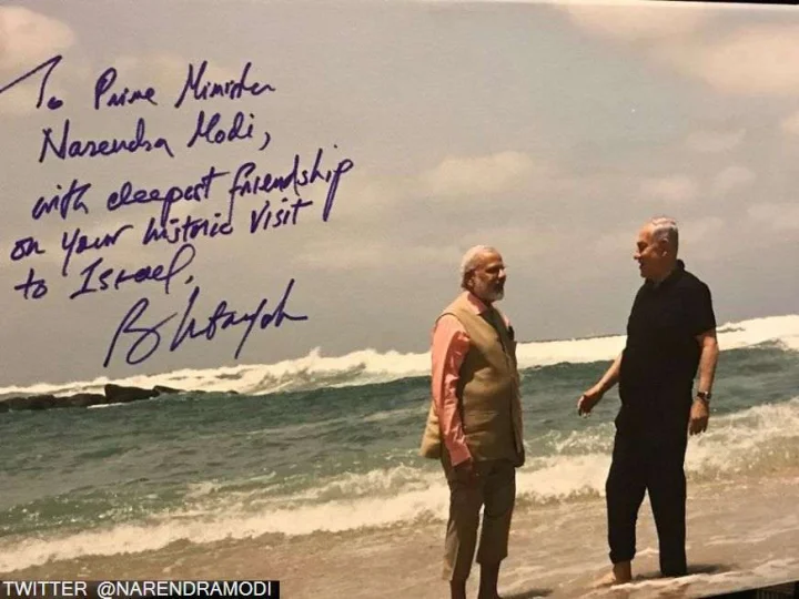 Narendra Modi's Israeli trip