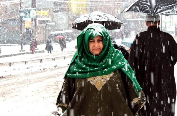 Severe cold in Jammu Kashmir