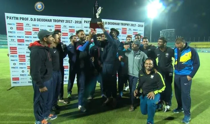 Deodhar Trophy ODI cricket championship