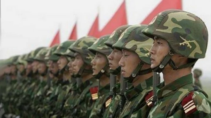 Chinese army