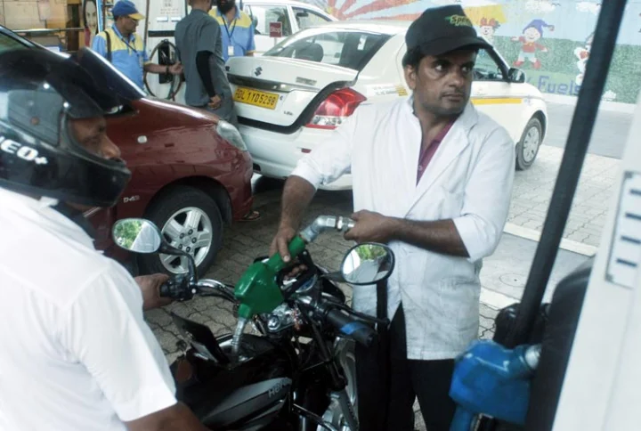 Petrol prices in Delhi