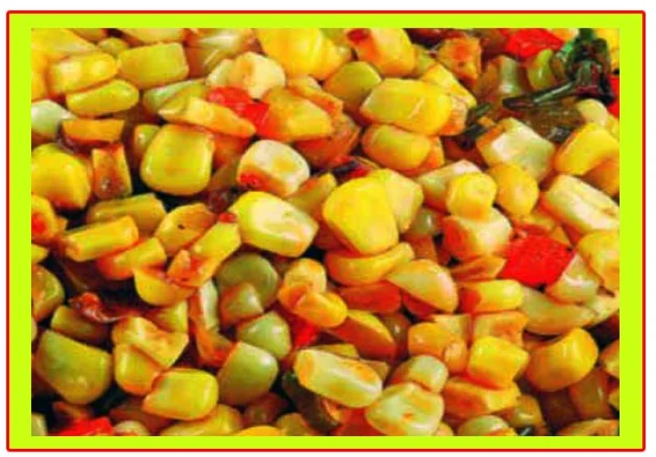 Spicy Corn Chaat