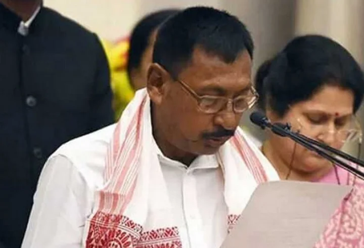 Minister of State for Railways Rajen Gohain