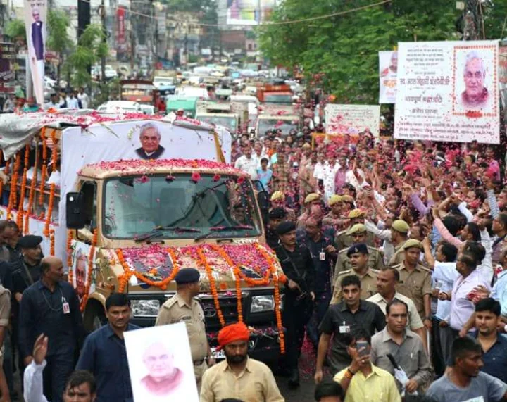 atalji asthi kalash yatra