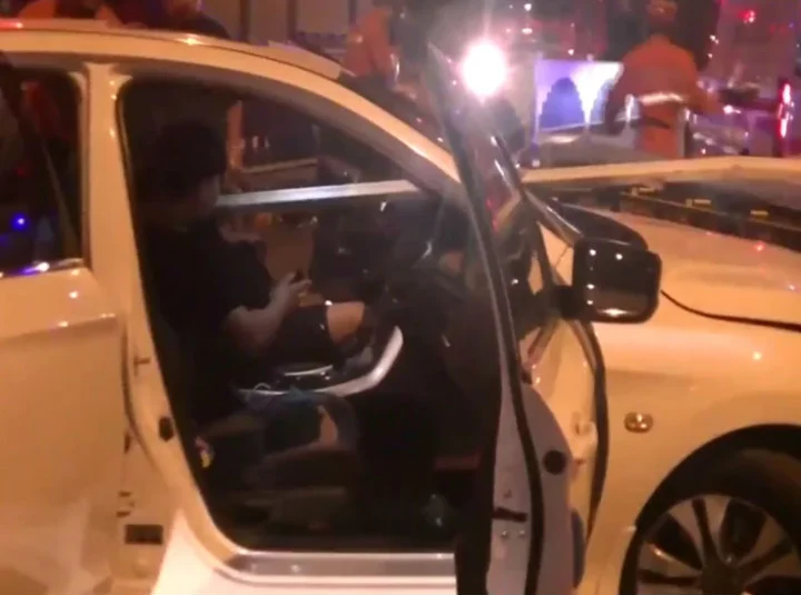 Man impaled by rod