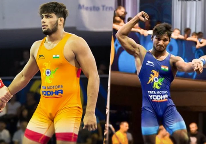 Junior world wrestling competition
