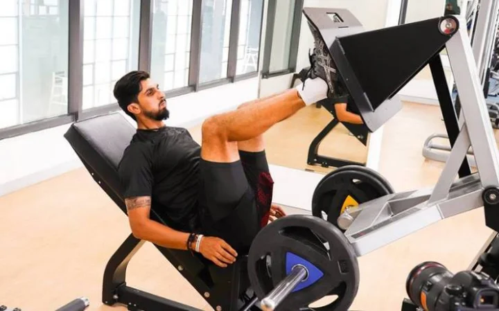 Injured Ishant Sharma