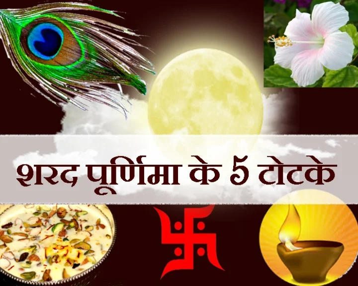 शरद पूर्णिमा के 5 टोटके