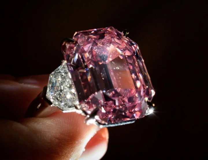 The world's most valuable diamond broke the world record
