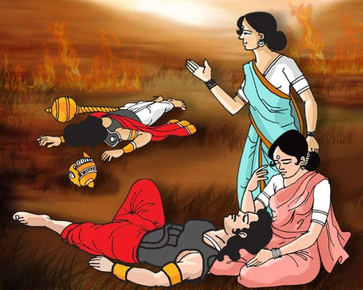 arjun and babruvahana yudh
