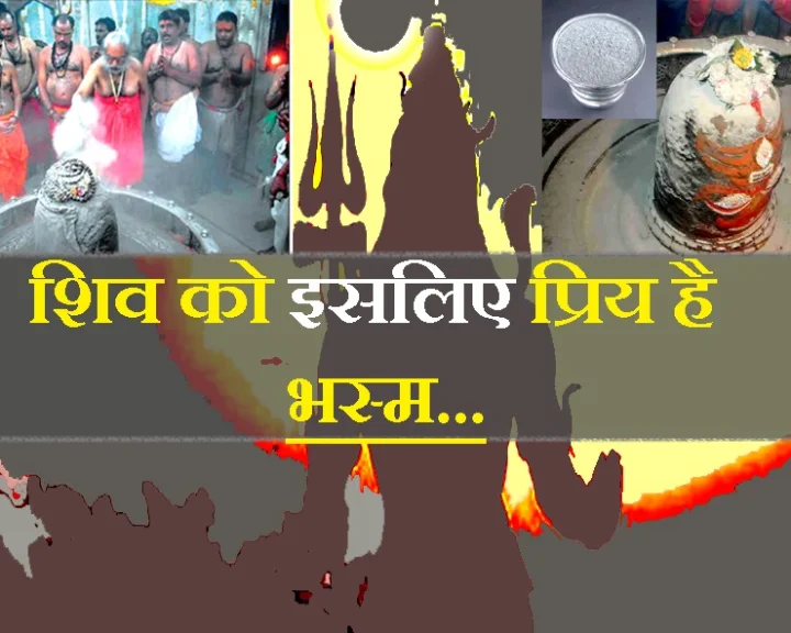 क्यों चढ़ाते हैं शिवलिंग पर भस्म