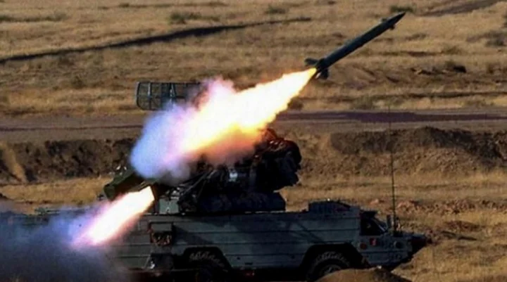 Guided missile attack