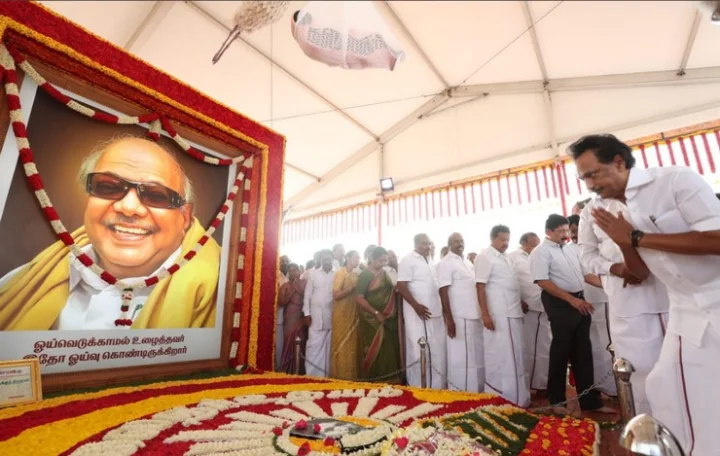 m karunanidhi