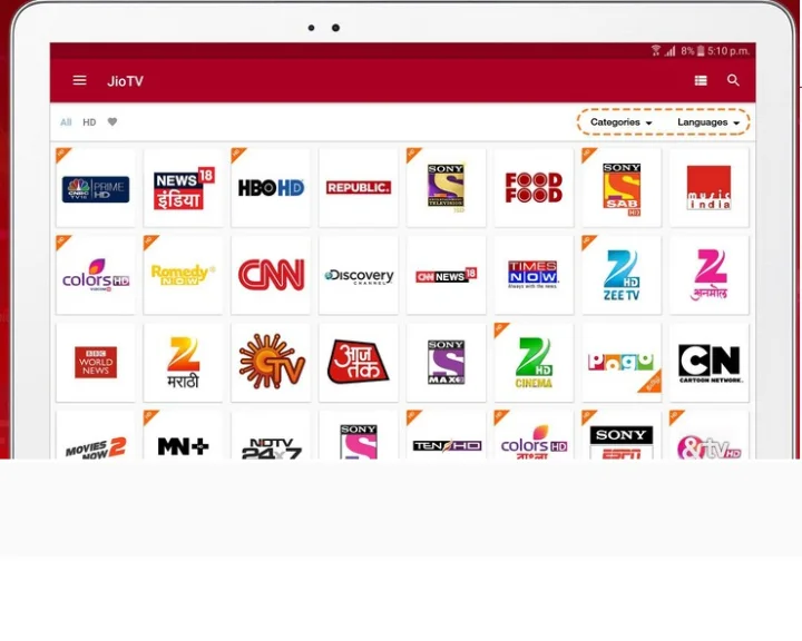 Jio TV APP