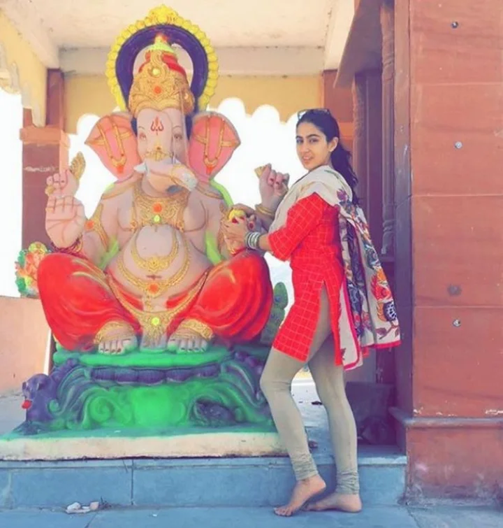Actress Sara Ali Khan