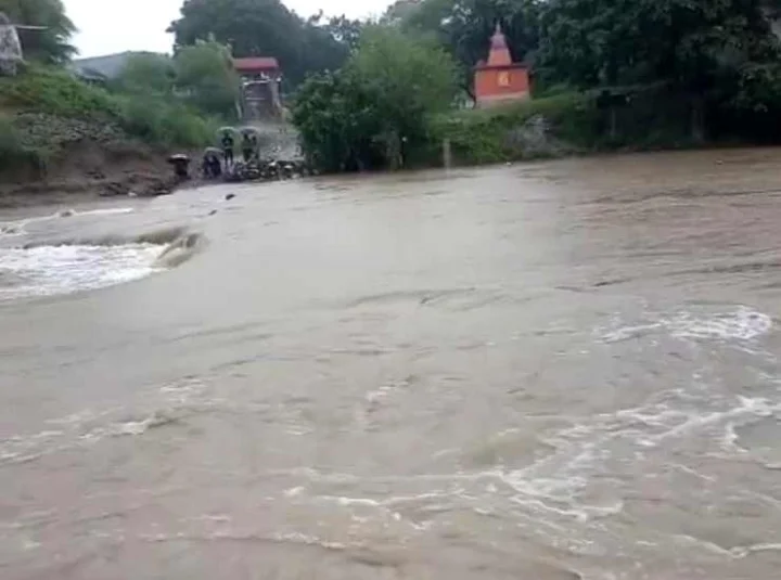 Heavy rain in MP