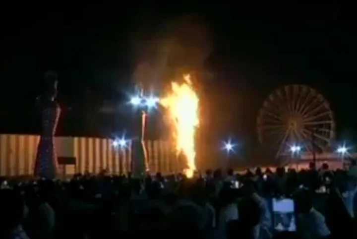 Ravan dahan muhurat 2024