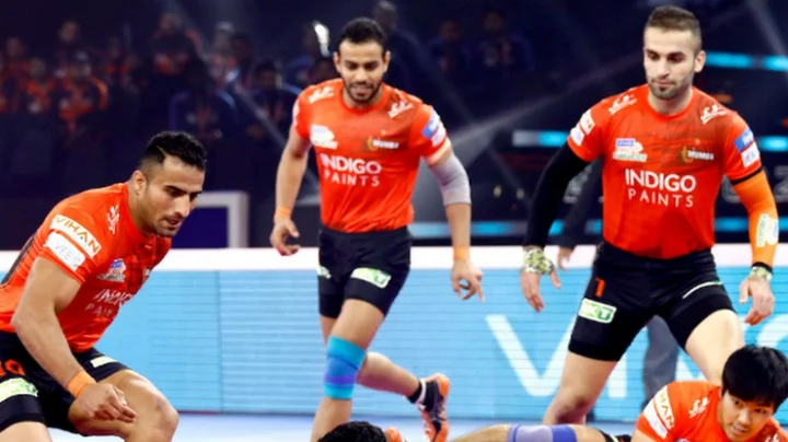 प्रो कबड्डी लीग: हरियाणा स्टीलर्स विरुद्ध यू मुंबा