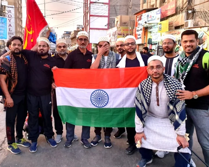 इराक की सरजमीं पर लहराया भारत का तिरंगा