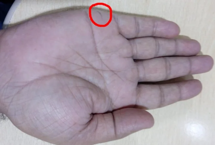 vivah rekha in hand