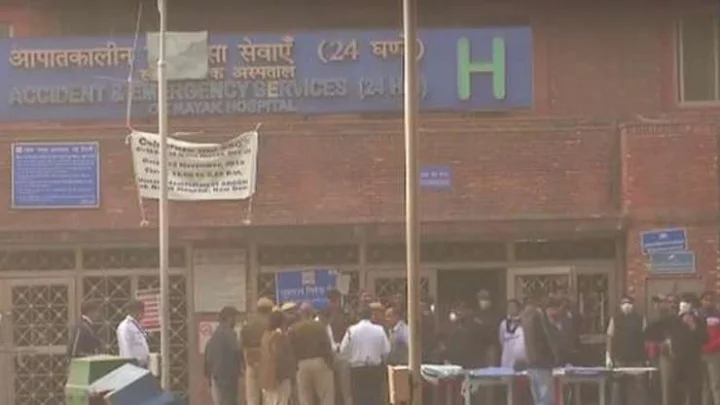 Delhi fire