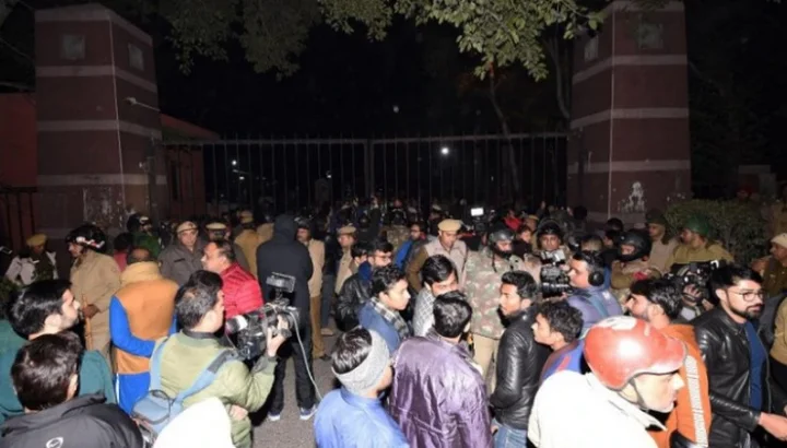 JNU violence case