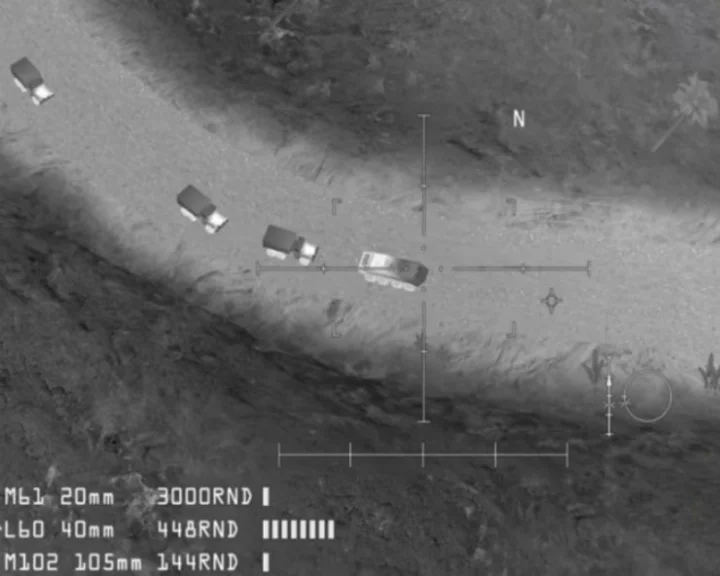 American drone attack