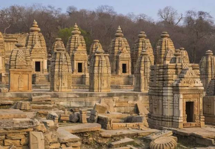 bateshwar group of temples morena